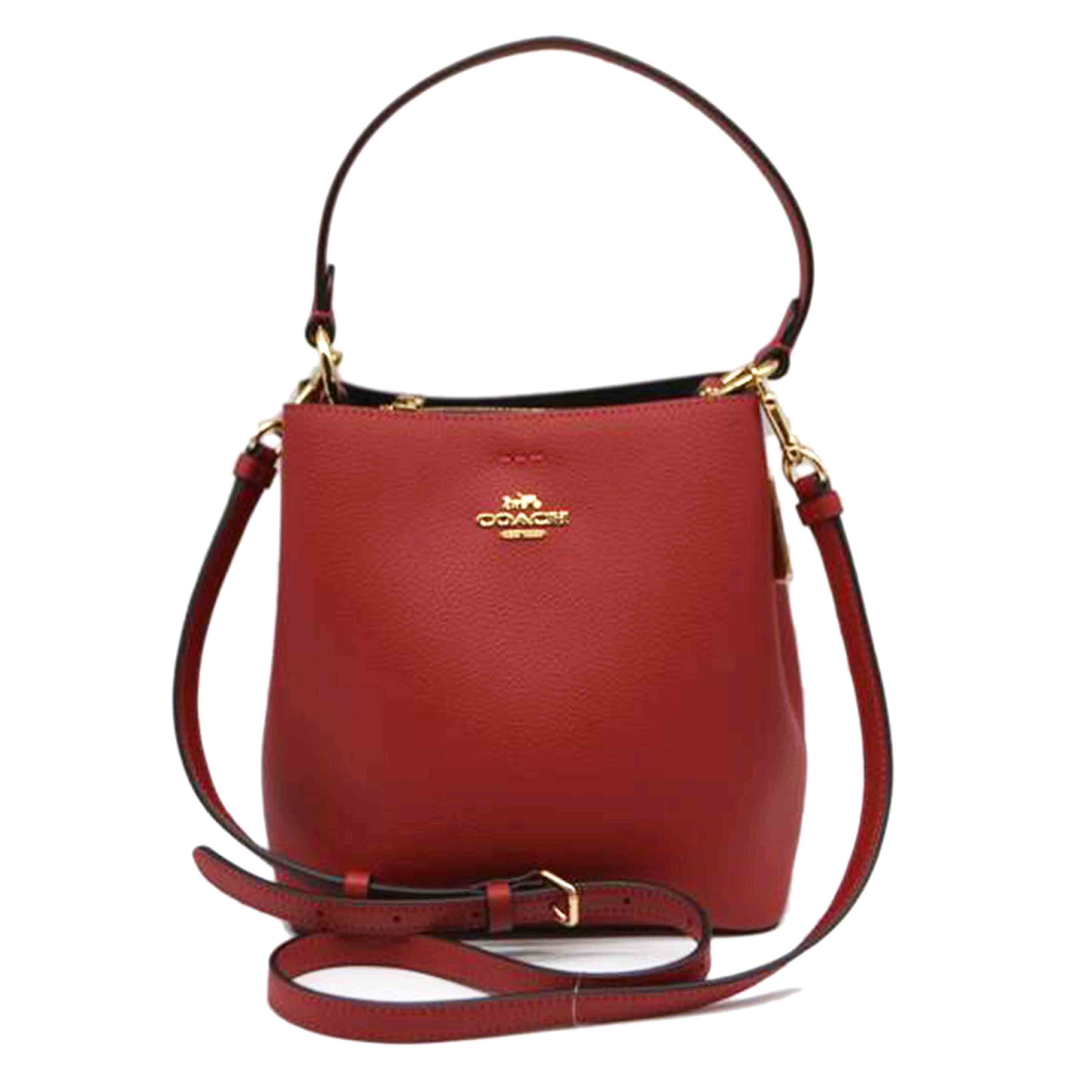 COCAH コーチ/スモールタウンバケットペブルト2wayレザーハンド/1011//B21**/Sランク/89