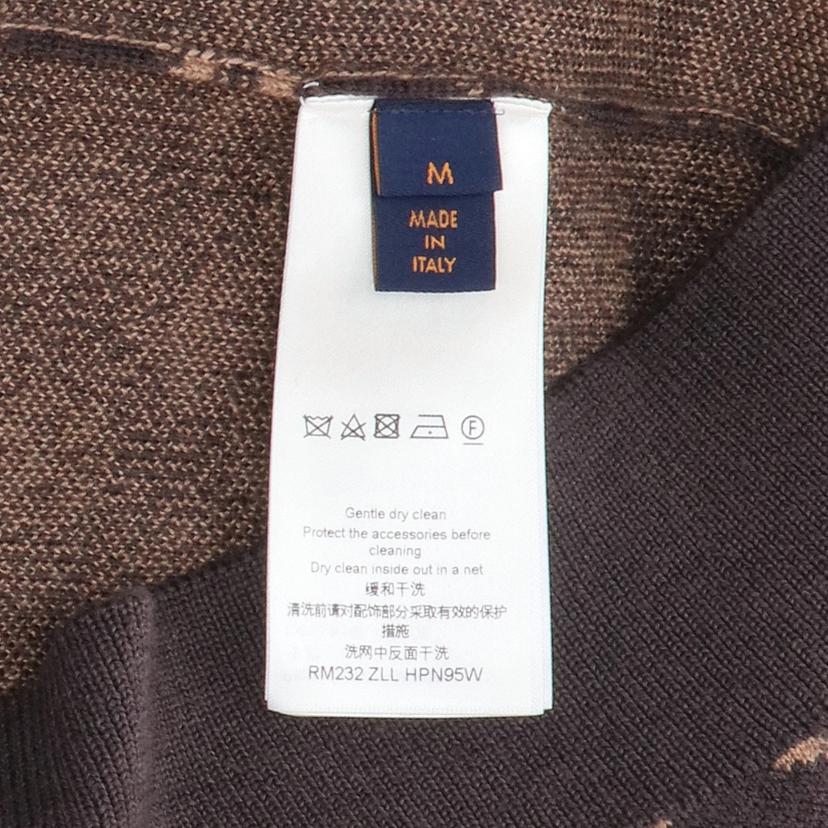 LOUIS VUITTON ルイ・ヴィトン/モノグラム総柄 クルーネックニット/RM232 ZLL HPN95W//サイズ M/Aランク/05