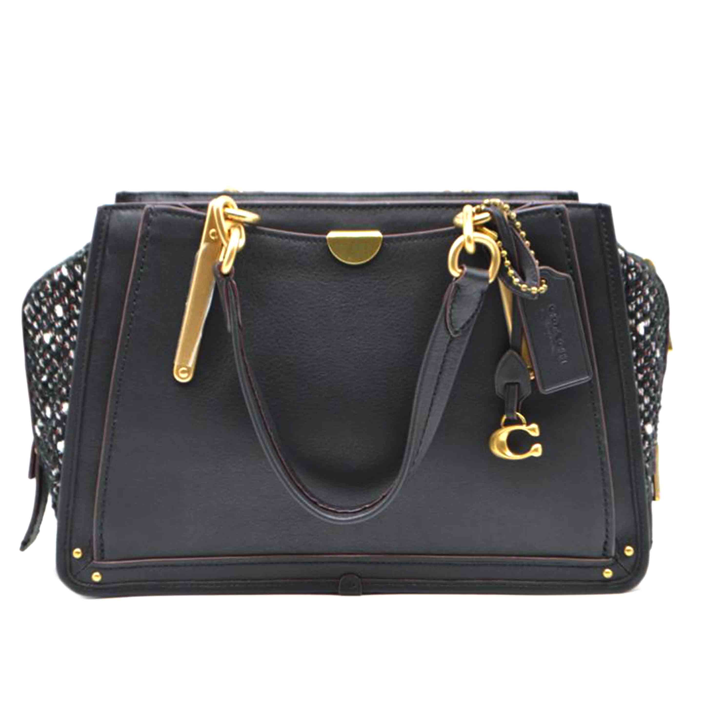 COACH コーチ/ニュードリーマ-ツイード2wayレザーハンド/87998//H19**/Aランク/89