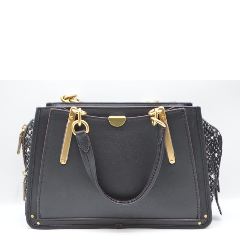 COACH コーチ/ニュードリーマ-ツイード2wayレザーハンド/87998//H19**/Aランク/89