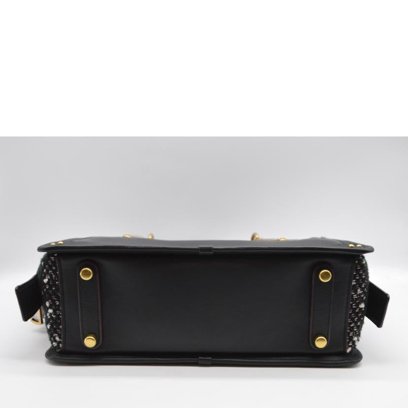 COACH コーチ/ニュードリーマ-ツイード2wayレザーハンド/87998//H19**/Aランク/89