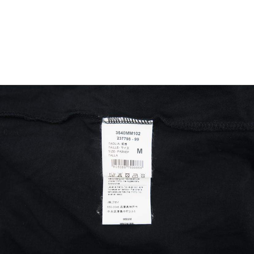 MSGM エムエスギーエム/タートルネックミニロゴロングTシャツ/3540MM102//ABランク/93