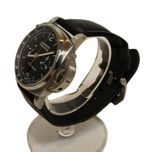 PANERAI パネライ/LUMINORルミノールクロノ/レザーベルト/SS/オートマ/PAM01109//OP7************/Aランク/92