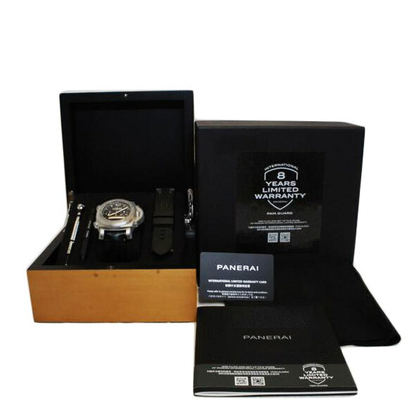 PANERAI パネライ/LUMINORルミノールクロノ/レザーベルト/SS/オートマ/PAM01109//OP7************/Aランク/92