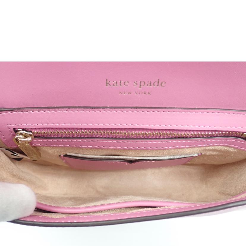 KATESPADE ケイトスペード/ショルダーバッグ ルーラスチールサドル/PXRUA792//ABランク/62