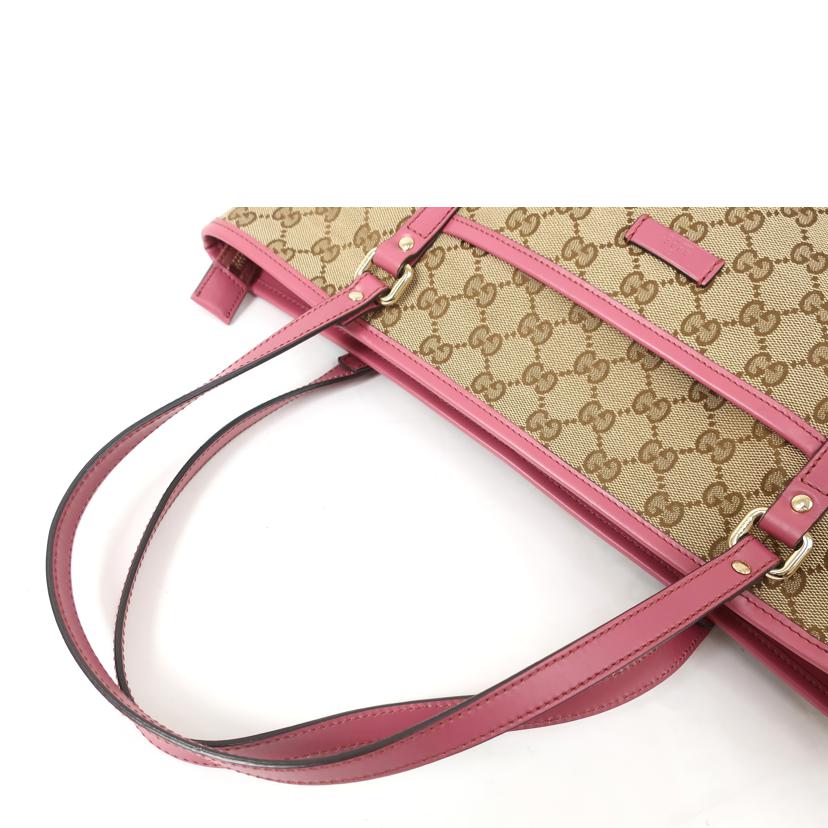 GUCCI グッチ/GGスプリット トートバッグ ピンク/388929//SAランク/65