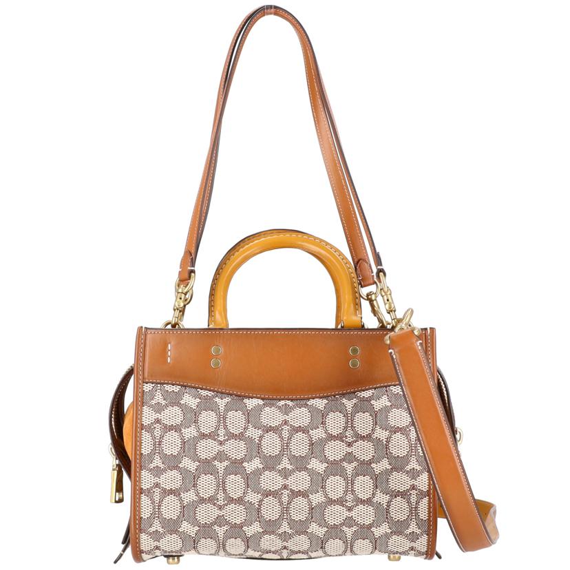 COACH コーチ/ローグ25/シグネチャーテキスタイルジャガード/C6444//B22**/Aランク/75