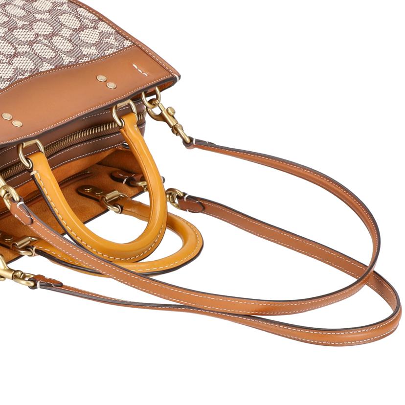 COACH コーチ/ローグ25/シグネチャーテキスタイルジャガード/C6444//B22**/Aランク/75