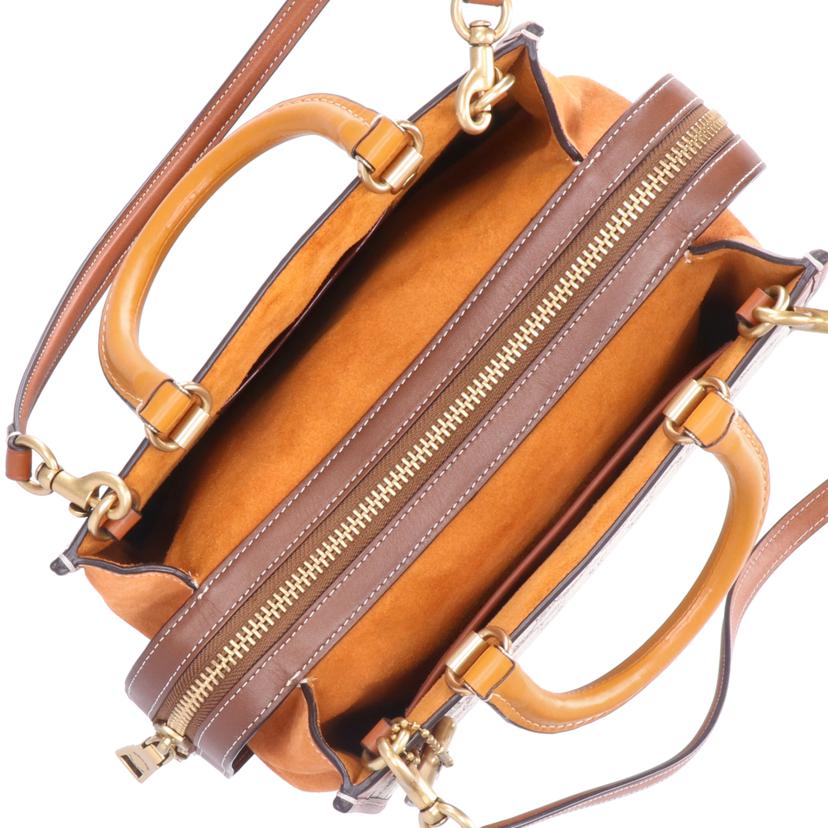 COACH コーチ/ローグ25/シグネチャーテキスタイルジャガード/C6444//B22**/Aランク/75