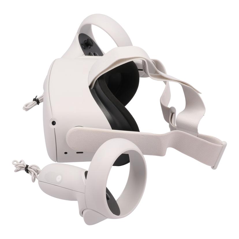 Meta フェイスブック/VRヘッドセット/Meta Quest2/KW49CM 128GB 899-00183-02//1WMVR4148K2472/1WMHHA65FY2466/Bランク/77