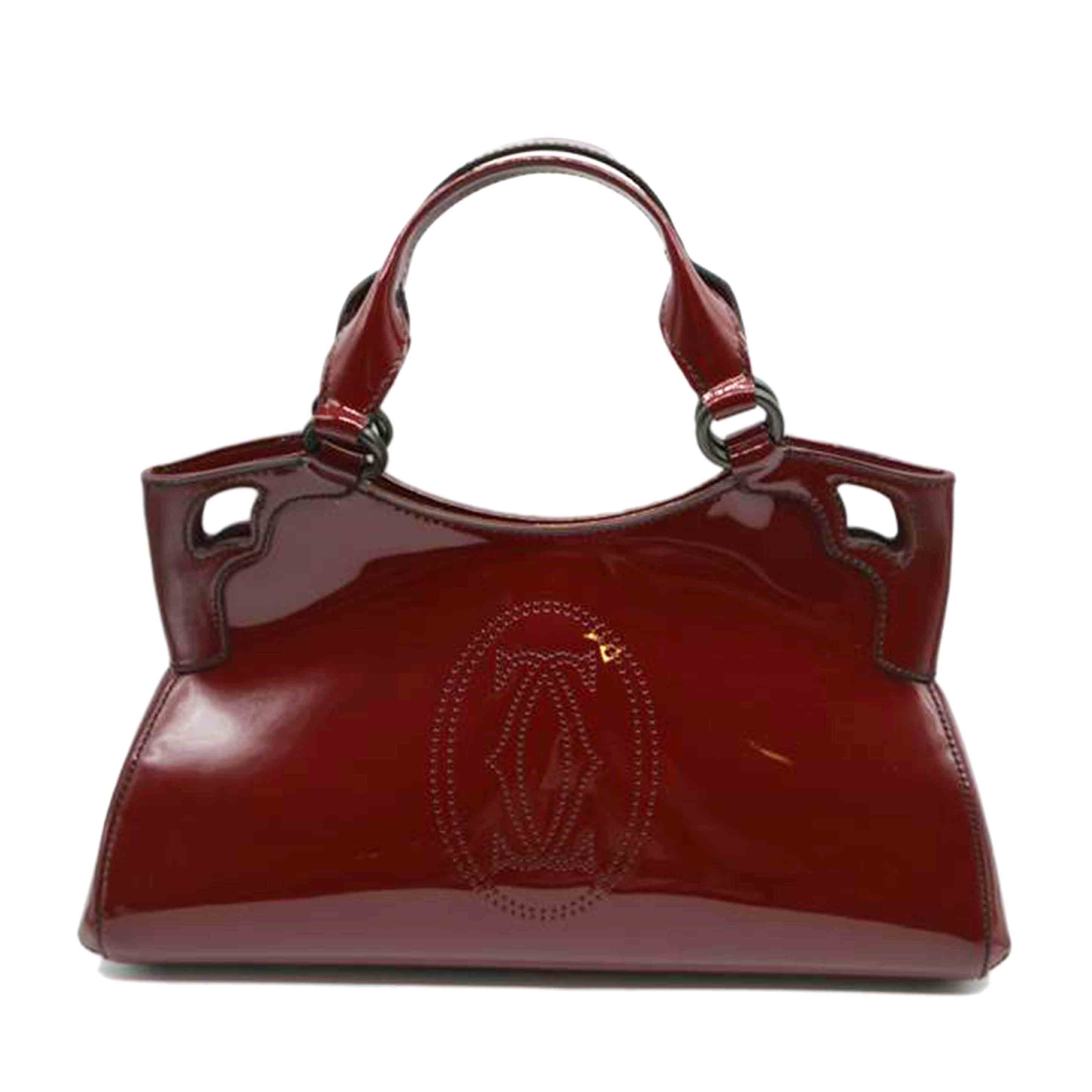 Cartier カルティエ/マルチェロ・ドゥ・カルティエSM/パテントワインレッド/L1001303//WL ******/ABランク/89