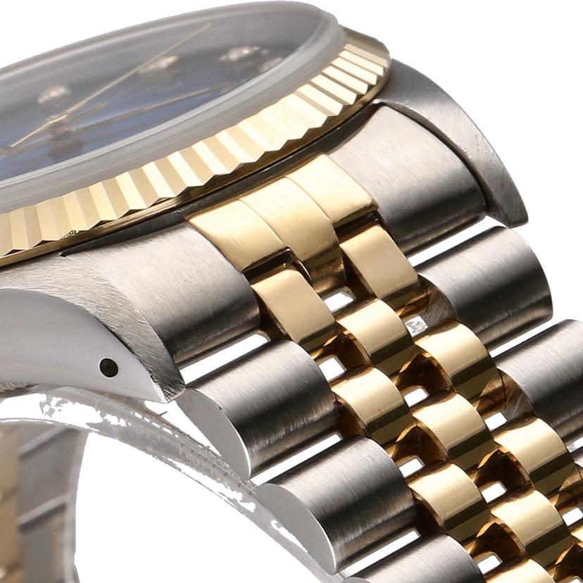 ROLEX ロレックス/デイトジャスト・ブルーグラデーション・SSYG/X番/16233G//X82****/Aランク/75