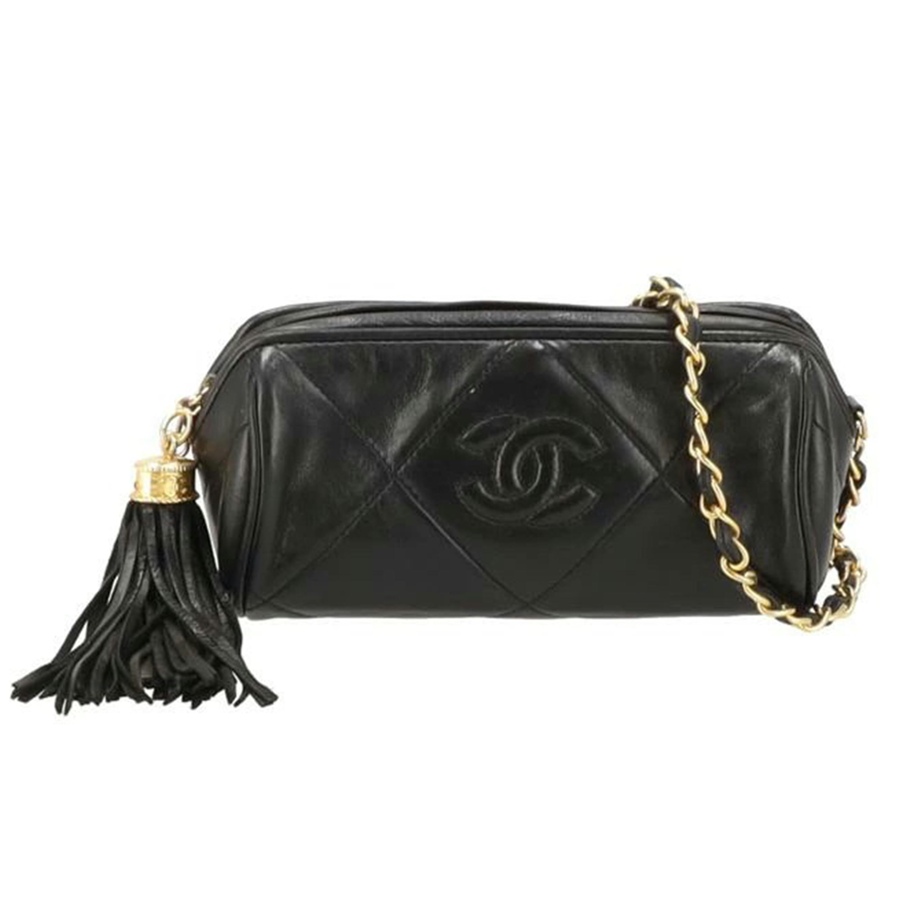 CHANEl シャネル/CHANEL フリンジ付き ショルダーバッグ//081****/Bランク/22