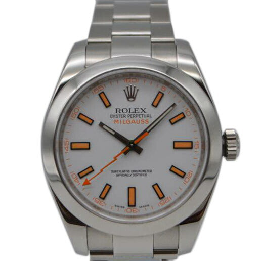 ROLEX ロレックス/ミルガウス/ホワイトダイヤル/116400//V52**********/SAランク/89