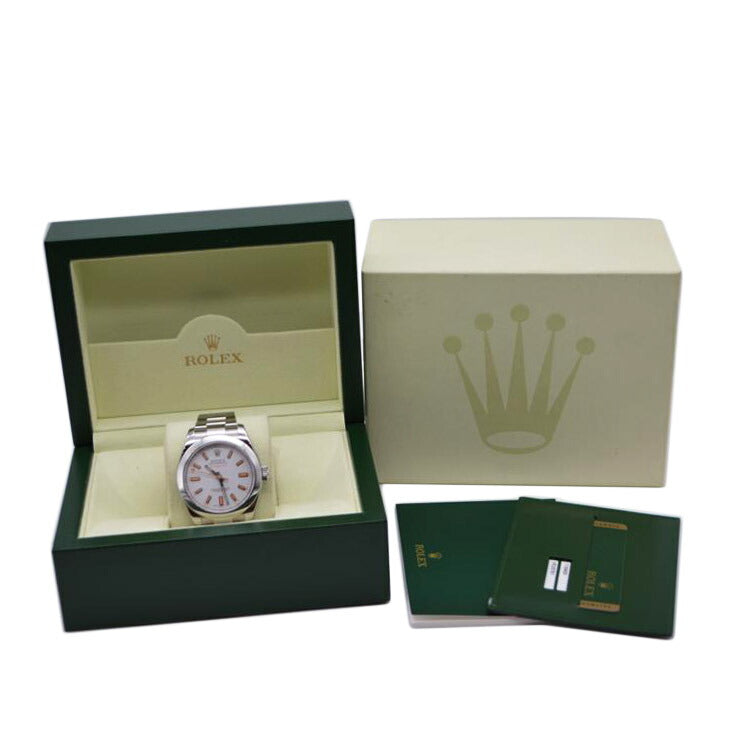 ROLEX ロレックス/ミルガウス/ホワイトダイヤル/116400//V52**********/SAランク/89