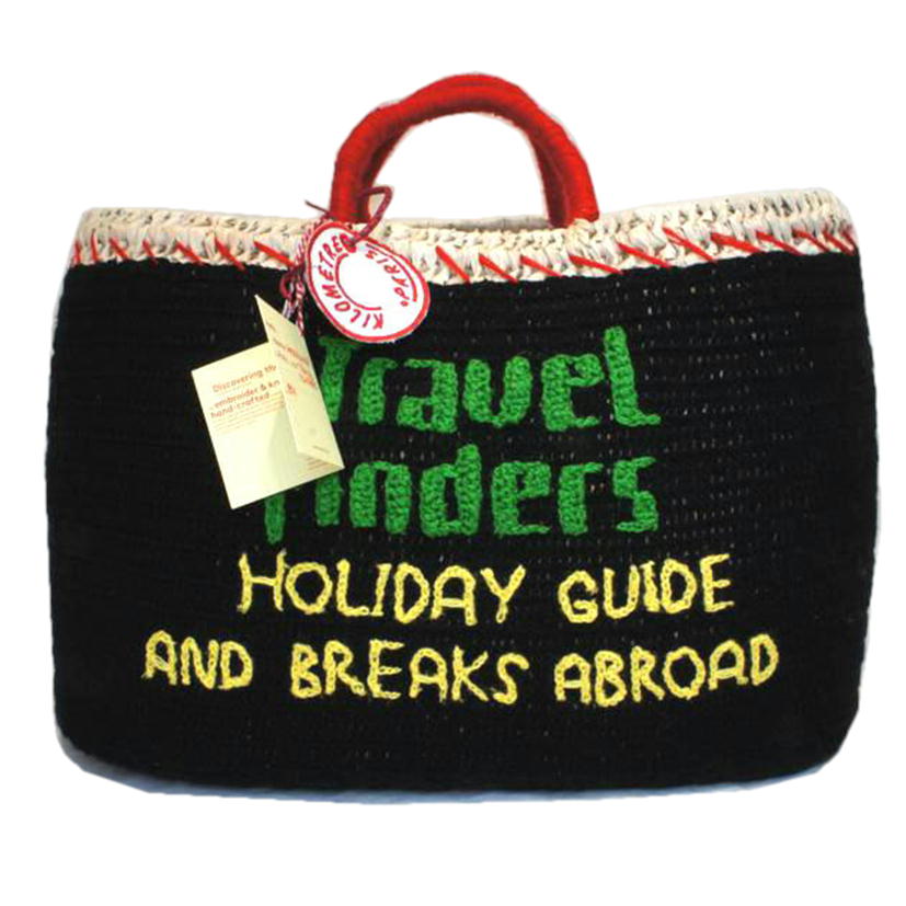 KILOMETRE PARIS/Travel Finders カゴバッグ//SAランク/92