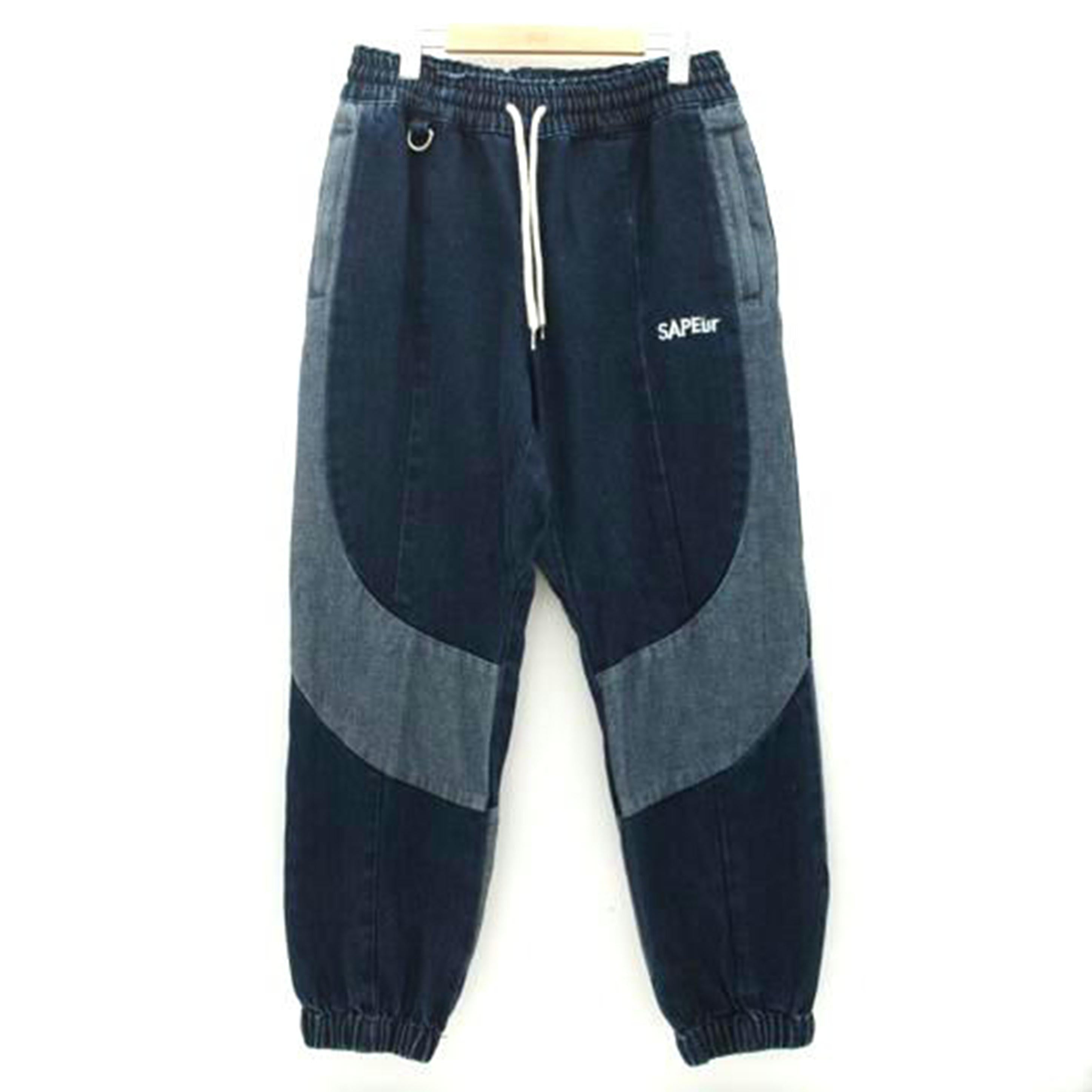 サプール　デニム SAPEur トラックデニム 楽天市場】M【SAPEur DENIM TRACK PANTS INDIGO サプール デニム