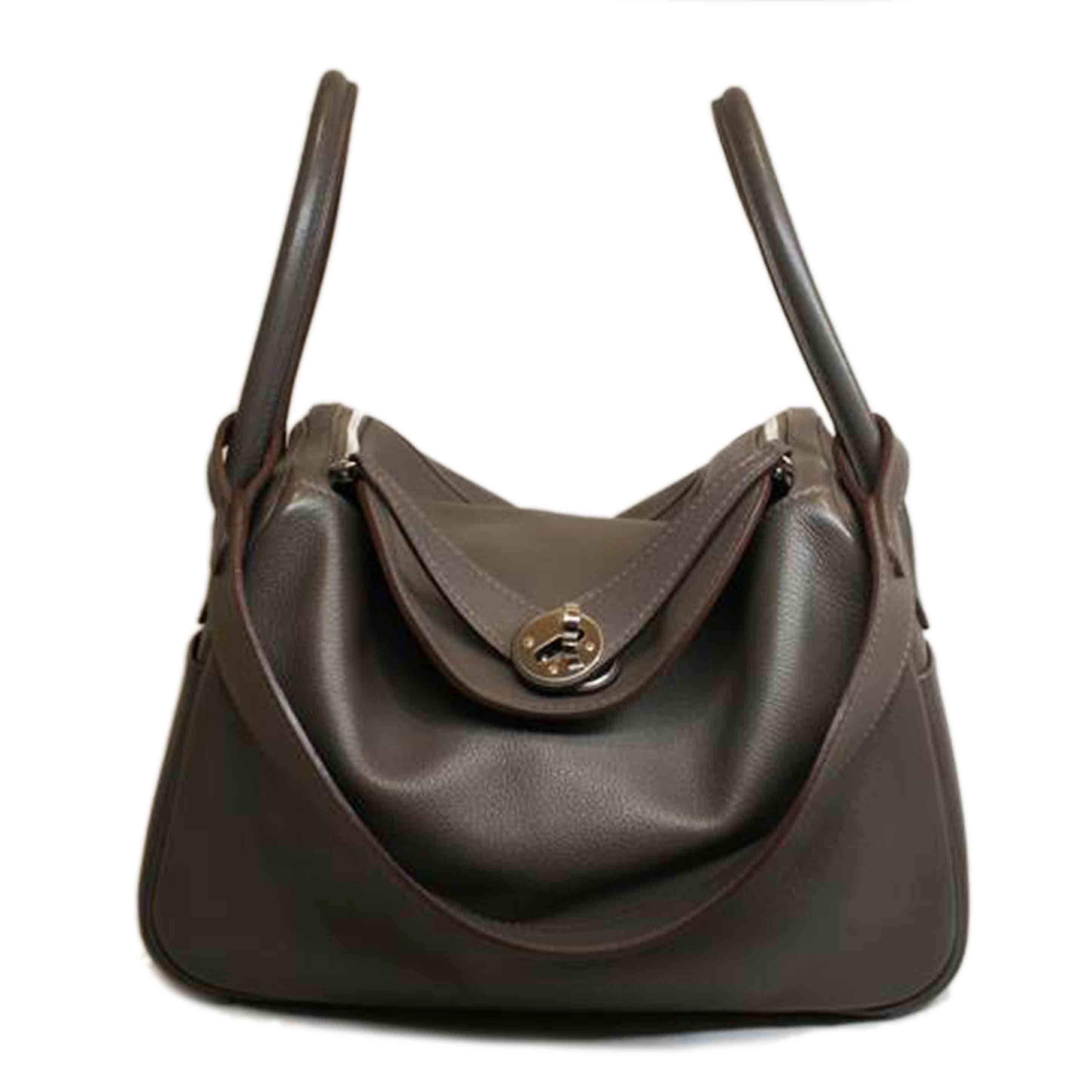 HERMES エルメス/リンディ26/エヴァーカラー/エタン/SV金具//T/Aランク/92