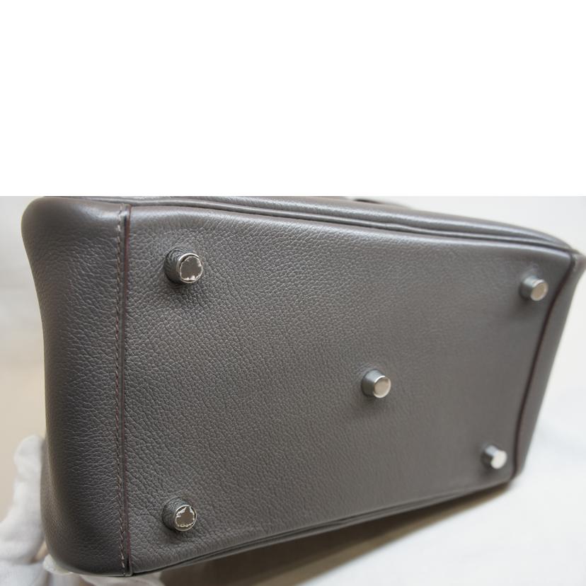 HERMES エルメス/リンディ26/エヴァーカラー/エタン/SV金具//T/Aランク/92