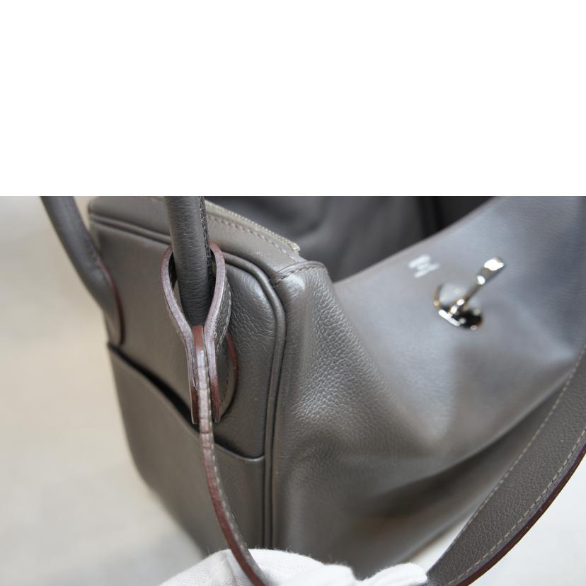 HERMES エルメス/リンディ26/エヴァーカラー/エタン/SV金具//T/Aランク/92