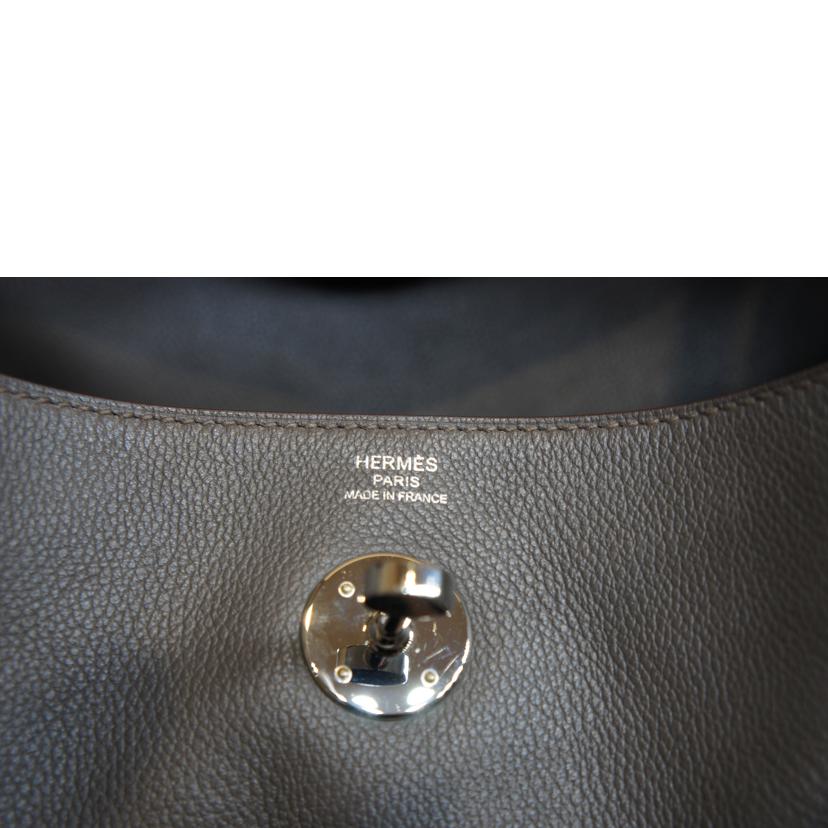 HERMES エルメス/リンディ26/エヴァーカラー/エタン/SV金具//T/Aランク/92