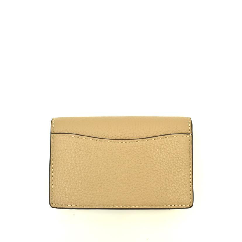 COACH/エッセンシャルビジネスカードケース/ベージュ/CS003//M23**/Aランク/75