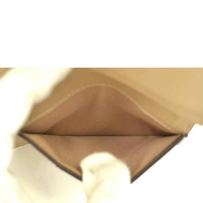 COACH/エッセンシャルビジネスカードケース/ベージュ/CS003//M23**/Aランク/75