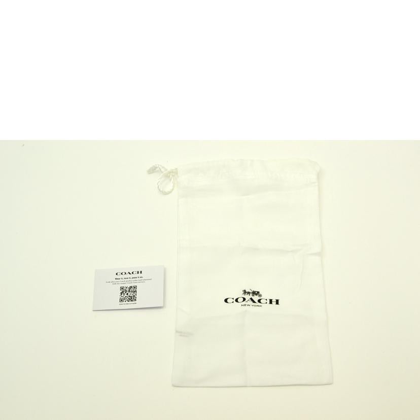 COACH/エッセンシャルビジネスカードケース/ベージュ/CS003//M23**/Aランク/75