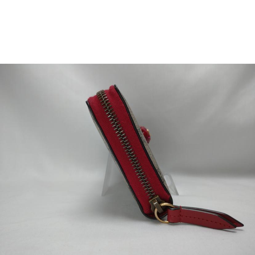 GUCCI グッチ/GGスプリーム ラウンドファスナー長財布/476049//493***/Bランク/52