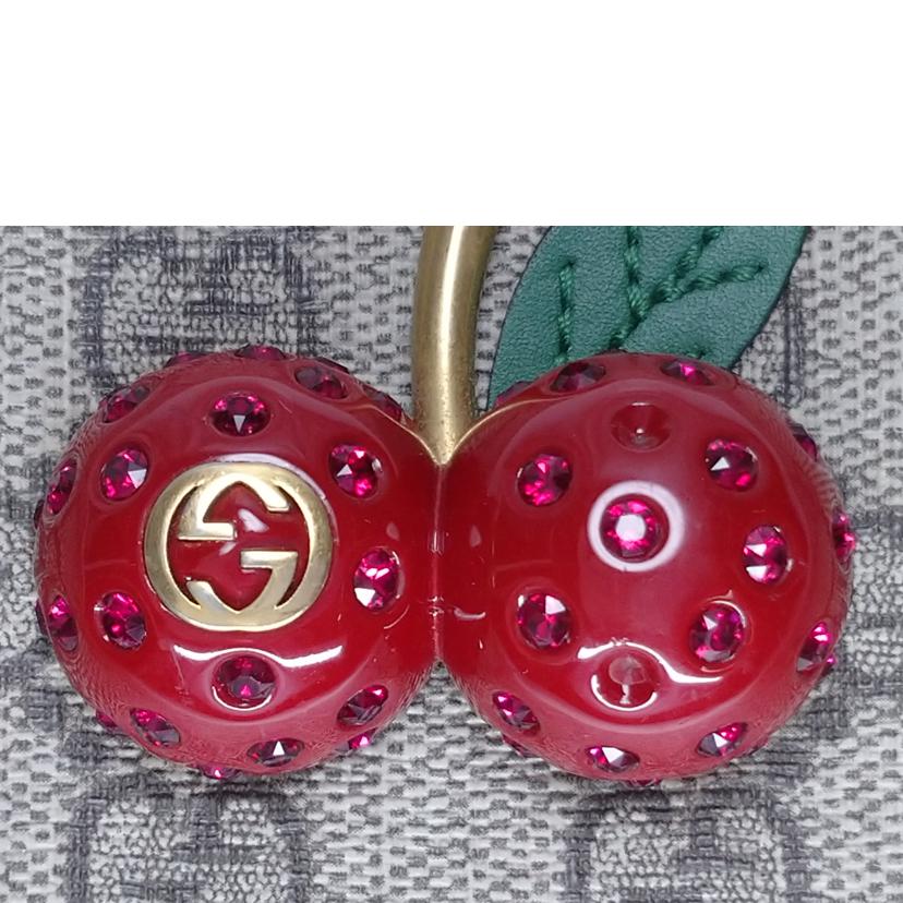 GUCCI グッチ/GGスプリーム ラウンドファスナー長財布/476049//493***/Bランク/52