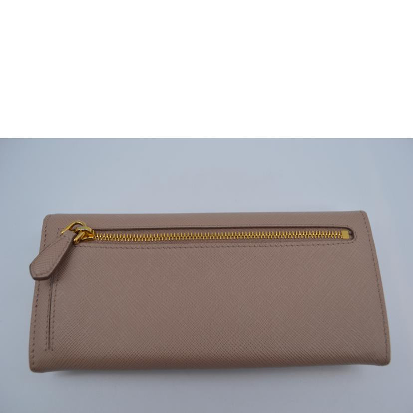 PRADA プラダ/サフィアーノメタルオロレザー長財布/カメオ/1MH132//181/Aランク/89