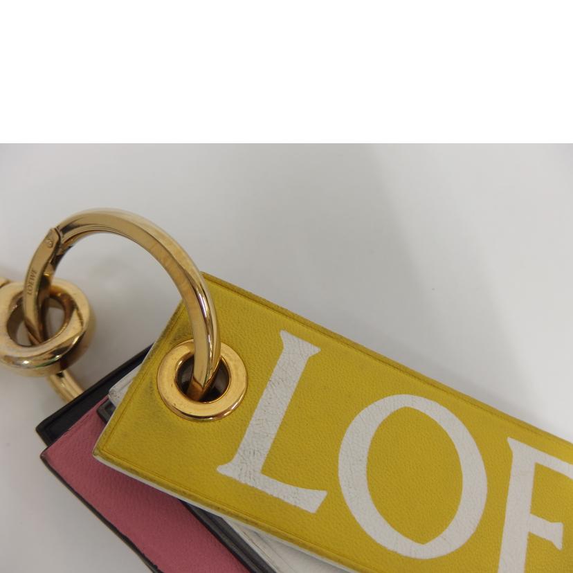LOEWE ロエベ/キーリング/レザー/マルチ//Bランク/82