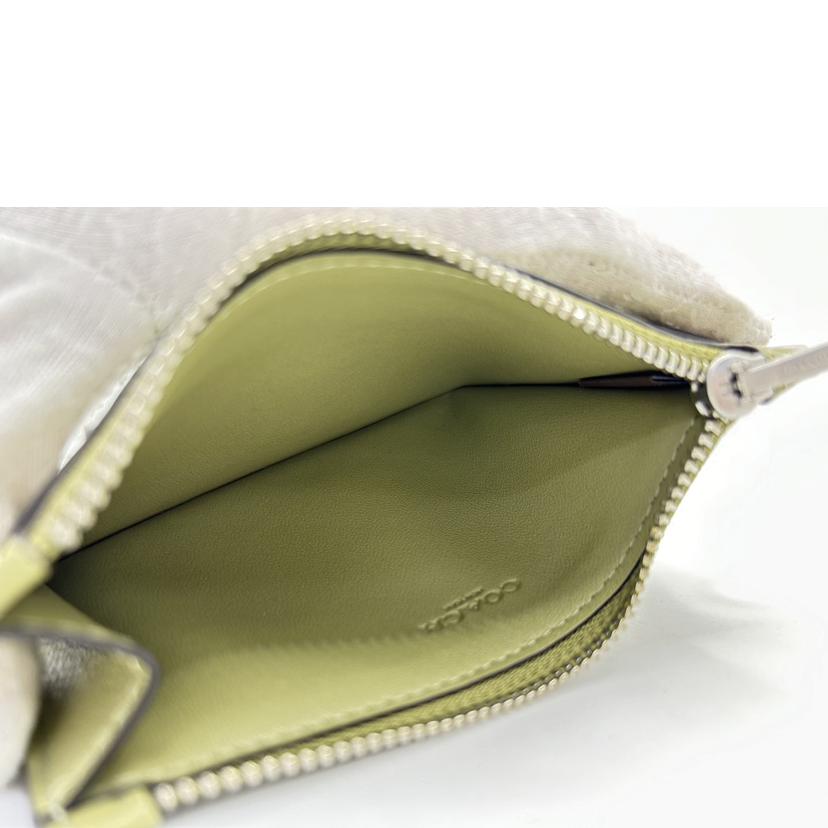 COACH/コーチ/ジップコインケース/カーキ/CJ879//J23**/Aランク/75