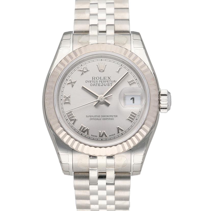 ROLEX ロレックス/デイトジャスト・レディース・シルバーローマン/D番/179174//D11**********/SAランク/92