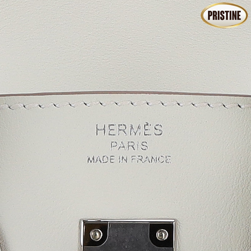 HERMES エルメス/バーキン25/スイフト/ニューホワイト/SV金具//B刻印******/SAランク/57