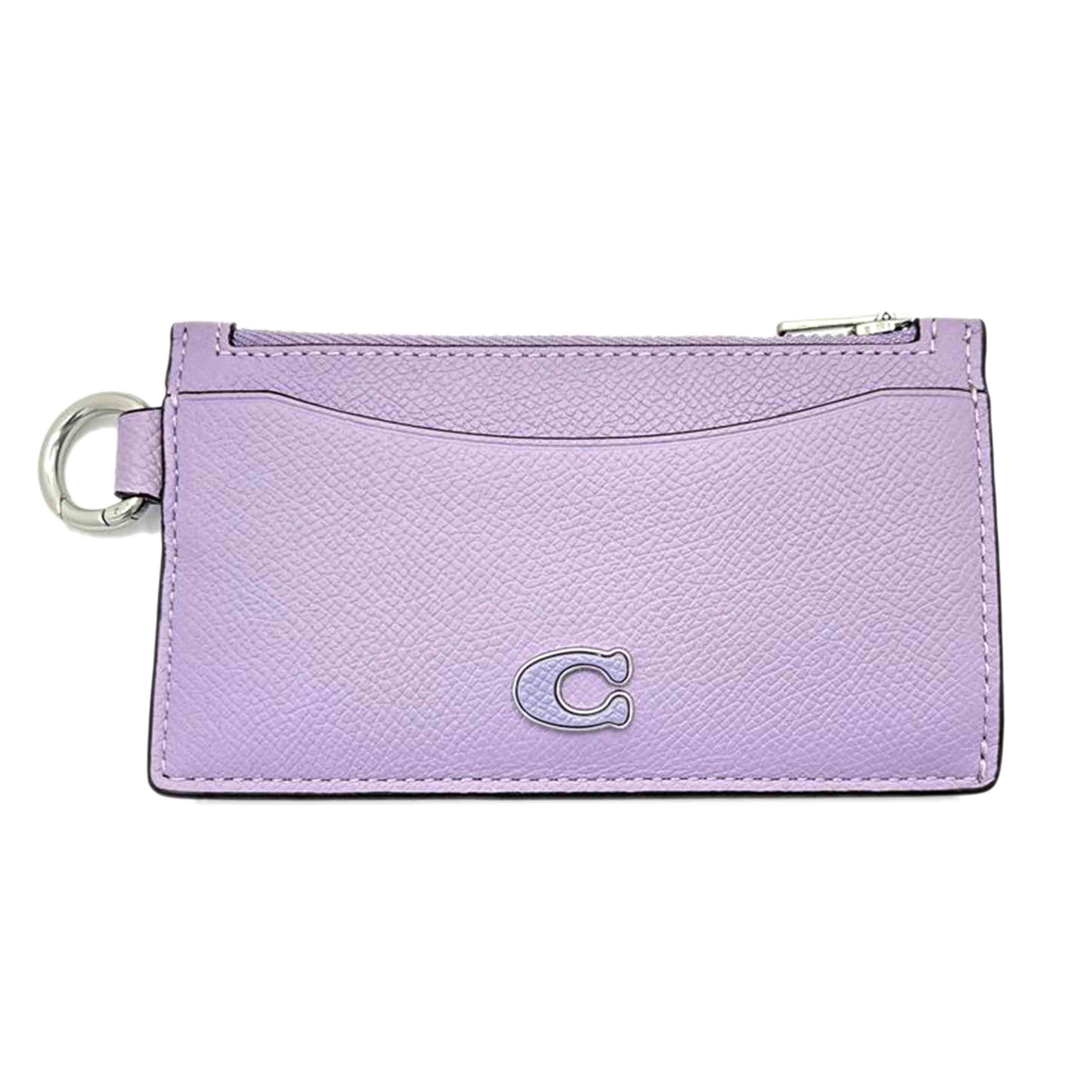 COACH/コーチ/ジップカードケース/ブルーベリー/CJ879//M23*/Aランク/75