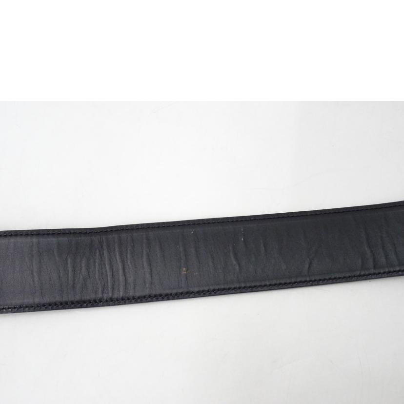 GUCCI グッチ/インターロッキンGレザーベルト/W63~68cm/ブラック/037.519//151*/Bランク/69