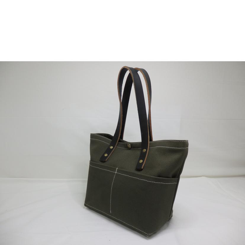 ikkagen イッカゲン/ikkagen トートバッグ カーキ//Aランク/84