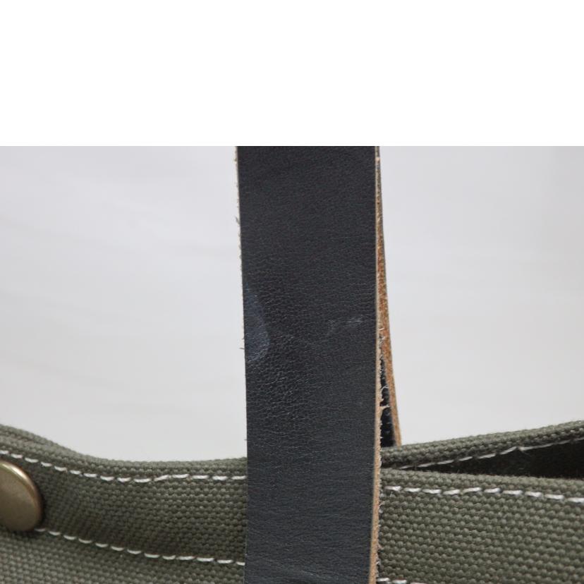 ikkagen イッカゲン/ikkagen トートバッグ カーキ//Aランク/84