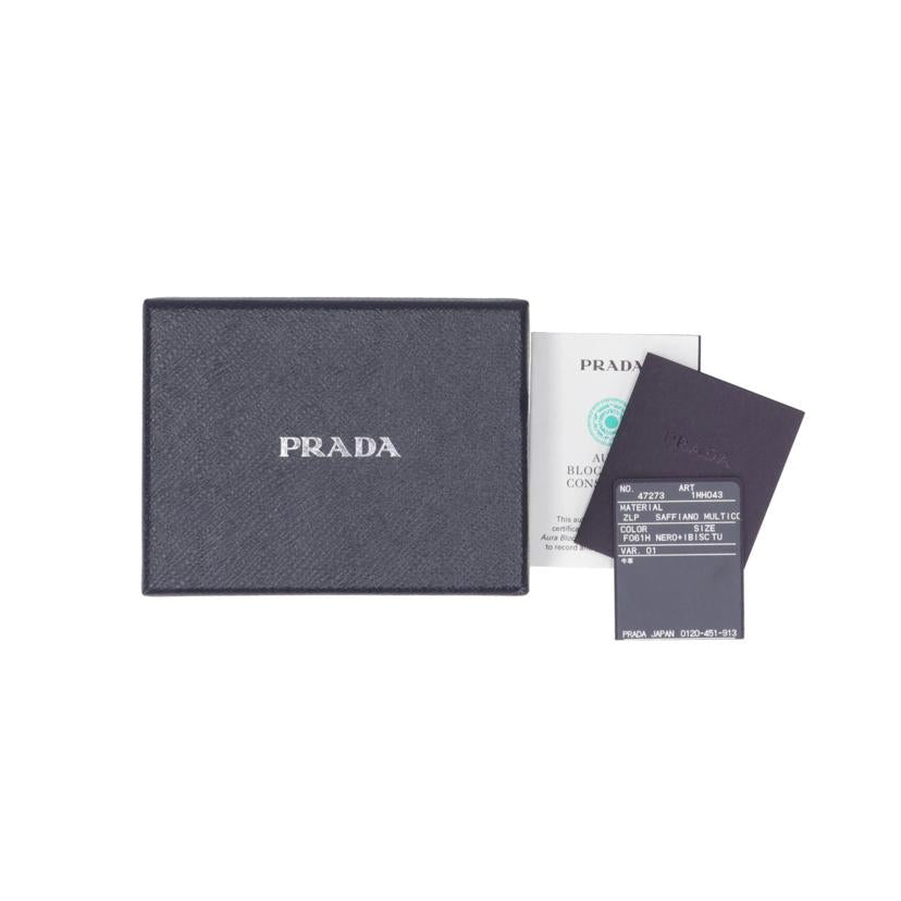 PRADA プラダ/サフィアーノ三つ折り財布/1MH043//RFI*/ABランク/94
