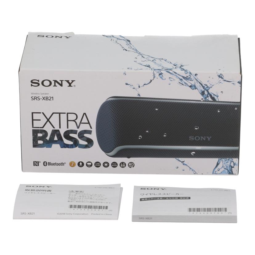 SONY ソニー /ワイヤレススピーカー/SRS-XB21//S0110214723/Bランク/77