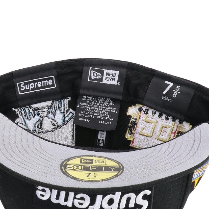 Supreme×NEWERA シュプリーム×ニューエラ/チャンピオンシップボックスロゴキャップ/G2705302023//Aランク/09