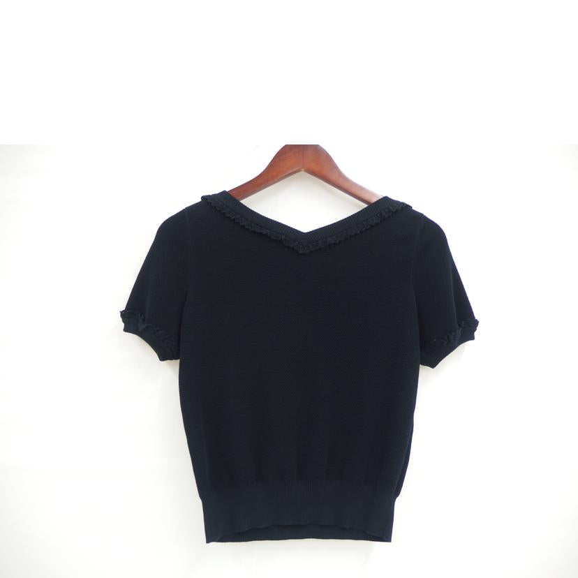 CHANEL シャネル/CHANEL半袖コットンニット/P53691K06984//ABランク/82