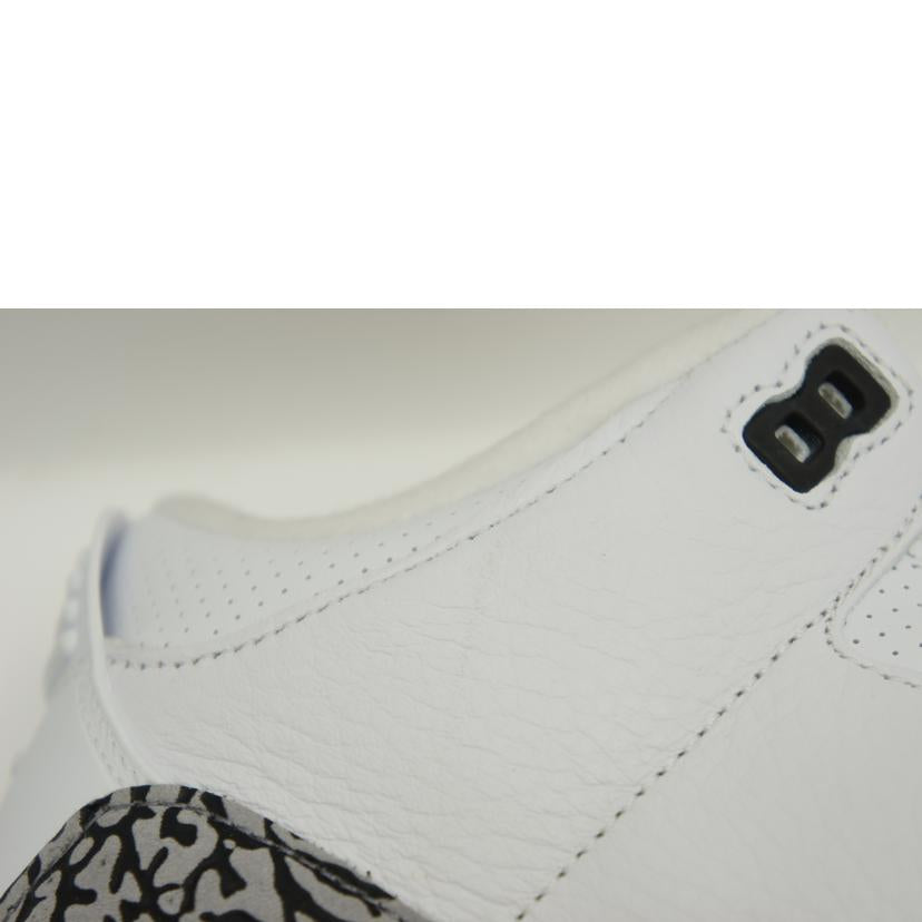NIKE ナイキ/air jordan 3 retro/136064-116//Bランク/78