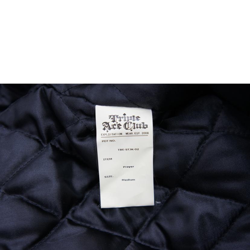 Triple Ace Club トリプル エース クラブ/ Triple Ace Club ウールレザースタジャン M/TBE-STJK-02//ABランク/67
