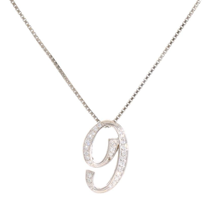 NOMBRE ノンブル/K18WGダイヤネックレス0.18ct//Aランク/06