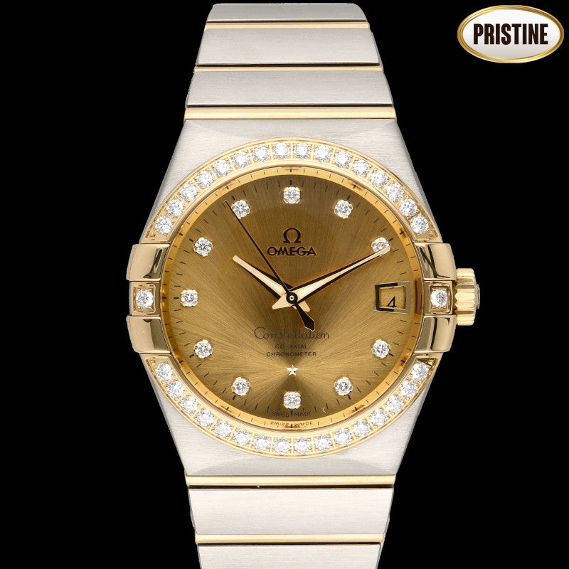 OMEGA オメガ/コンステレーション38・ダイヤベゼル/SS×YG/AT/123.25.38.21.58.001//821*****/SAランク/75