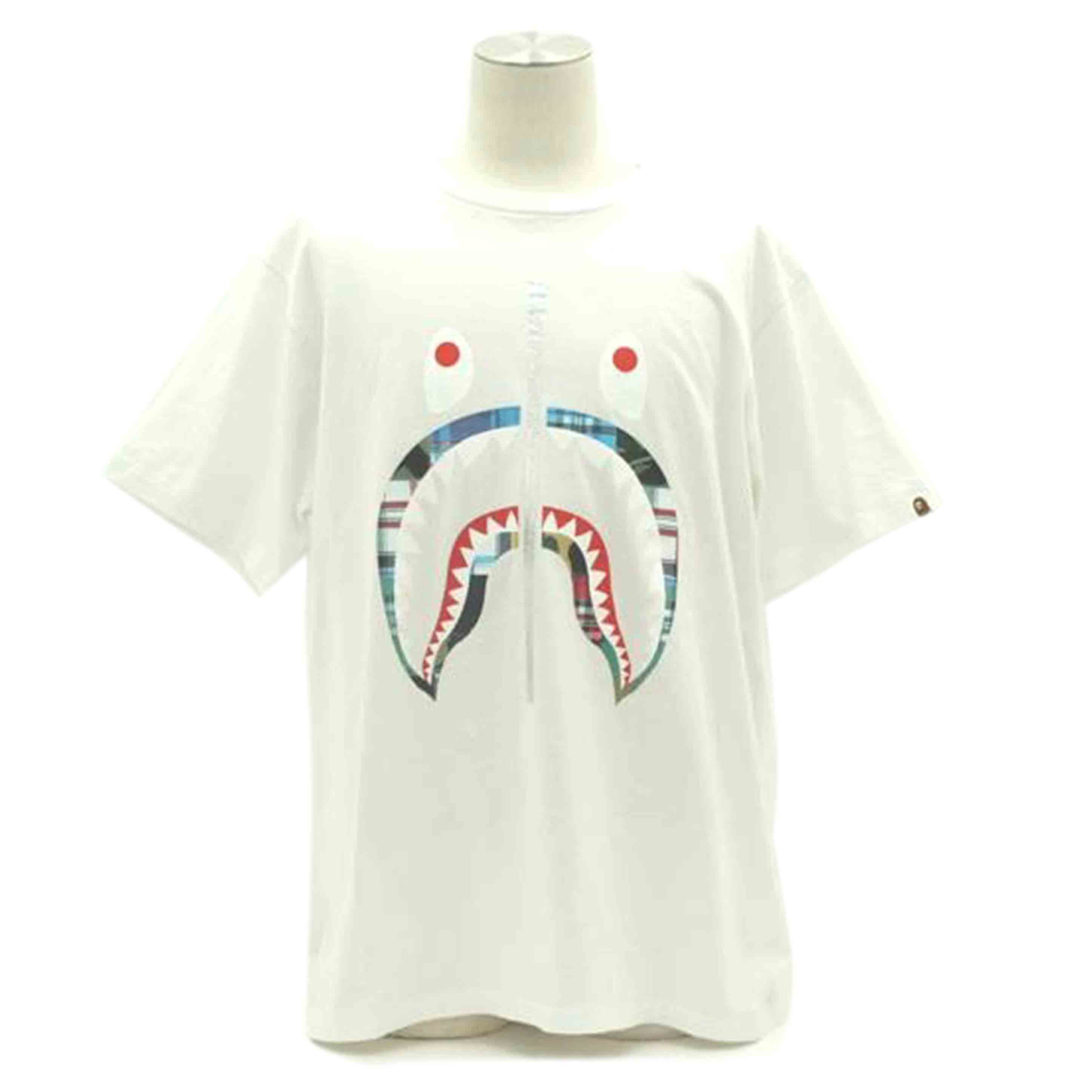 A BATHING APE アベイシングエイプ/シャークプリントTシャツ/001TEG301049X//Aランク/09