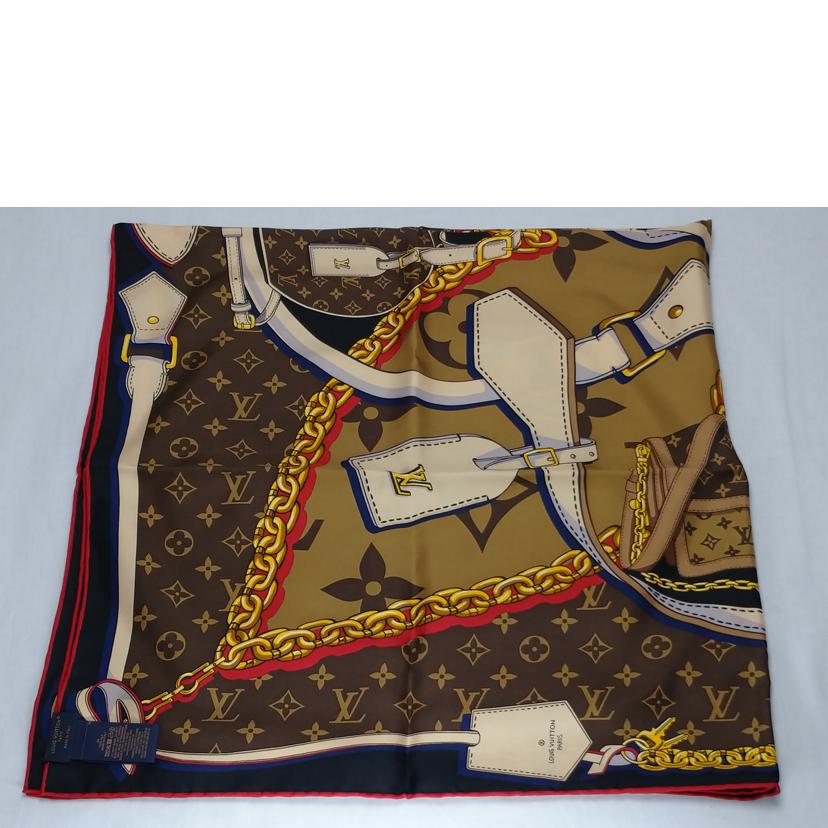 LV ルイヴィトン/カレ トリビュート トゥー/シルクスカーフ モノグラム/M76202//CC1***/ABランク/52