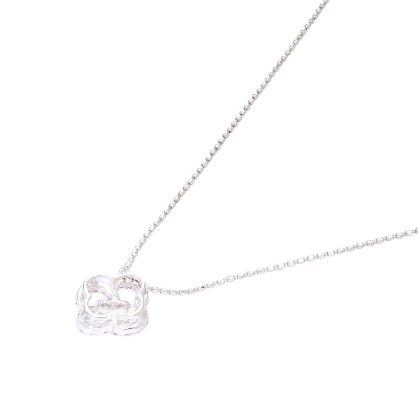 / K18WGダイヤネックレス0.25ct//Aランク/76